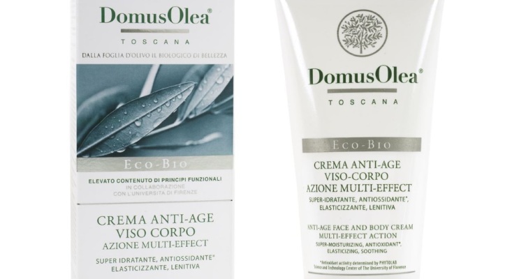 Crema anti age viso e corpo multi effect Domus Olea Toscana