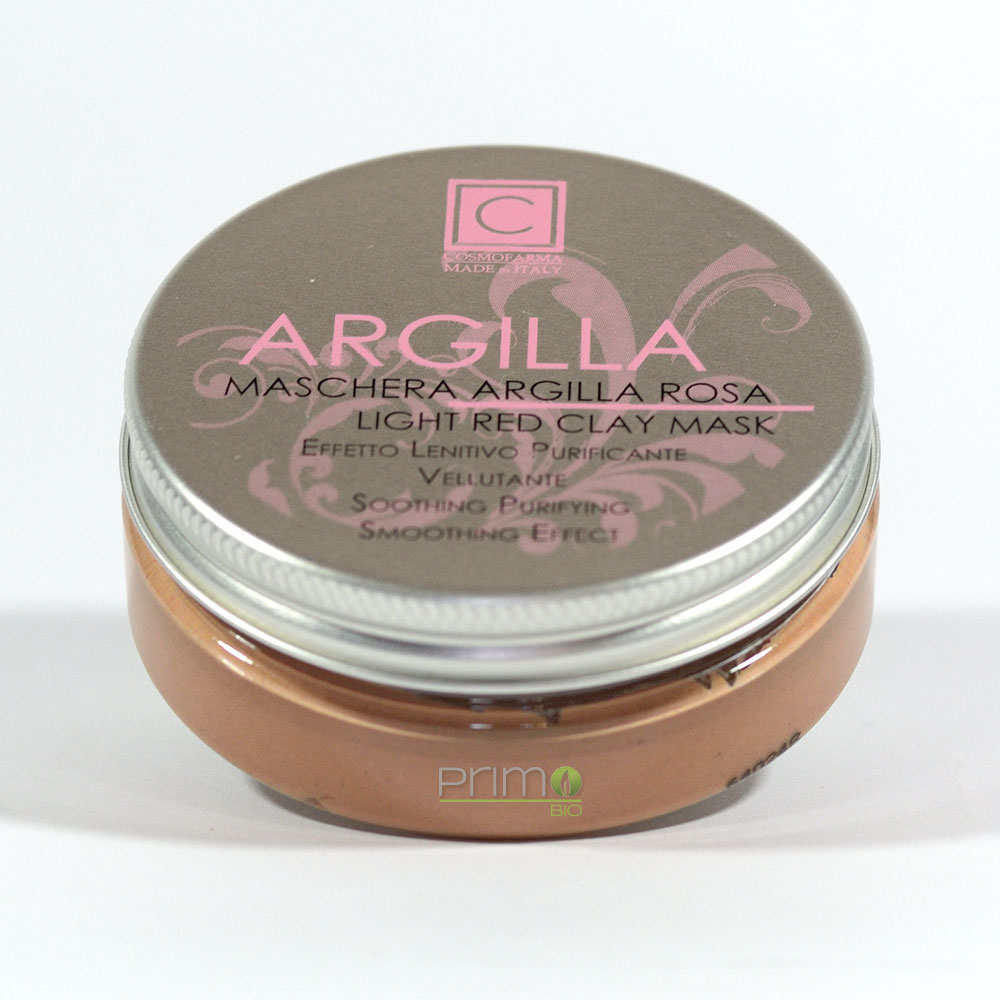 Maschera Argilla Rosa per pelle sensibile