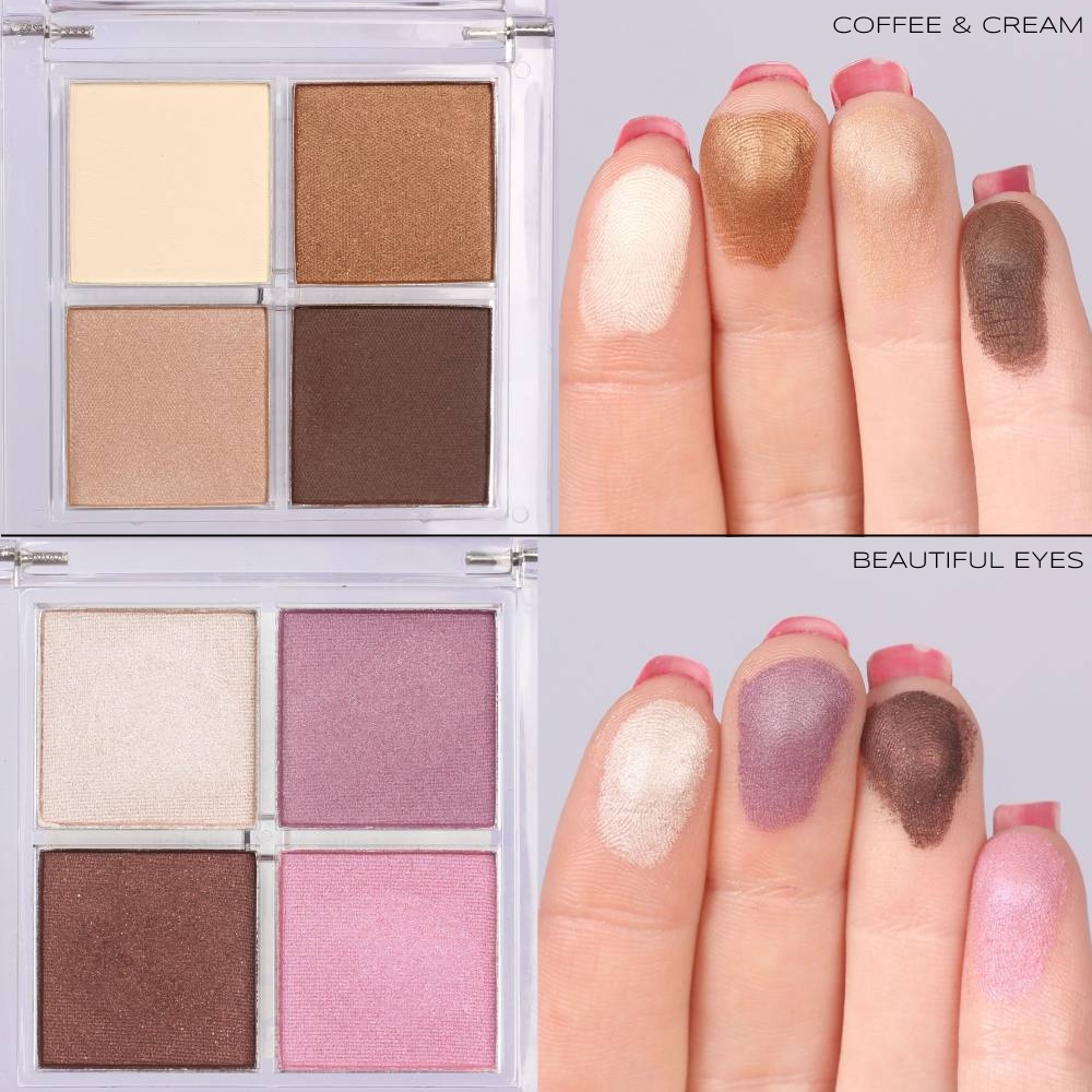 Palette Ombretti Bio Nude Coffee&Cream Benecos