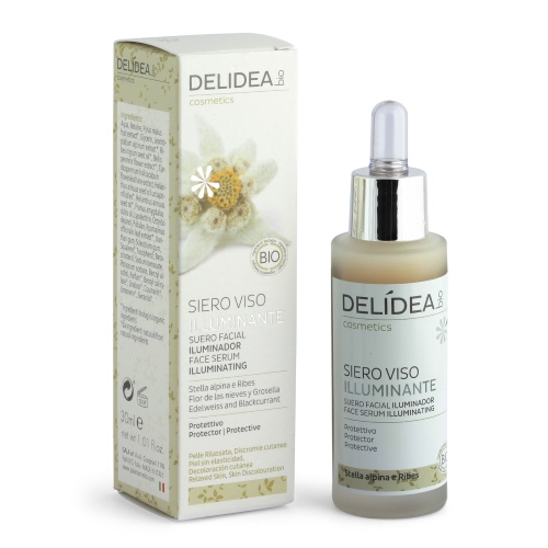 Siero viso illuminante Stella alpina e Ribes Delidea