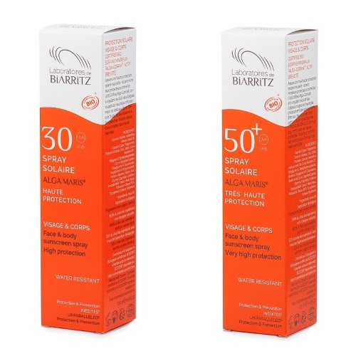 Spray solare SPF 30 – 50+ a rapidissimo assorbimento Alga Maris