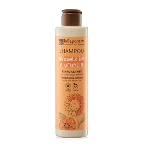 Shampoo Girasole e Arancio Dolce La Saponaria