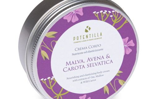 Crema corpo-mani nutriente ed elasticizzante Potentilla