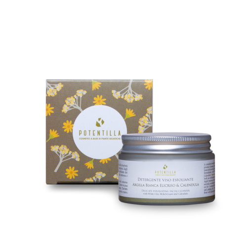 Detergente viso con delicata azione esfoliante Potentilla