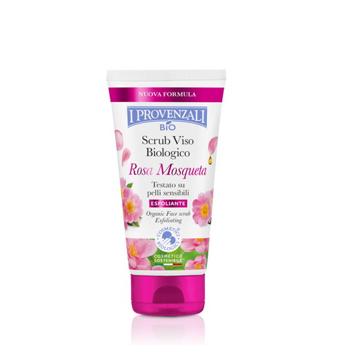 Scrub viso biologico esfoliante all’Olio di Rosa I Provenzali