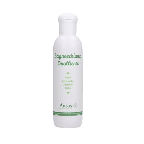 Bagnoschiuma emolliente Miele e Camomilla Antos