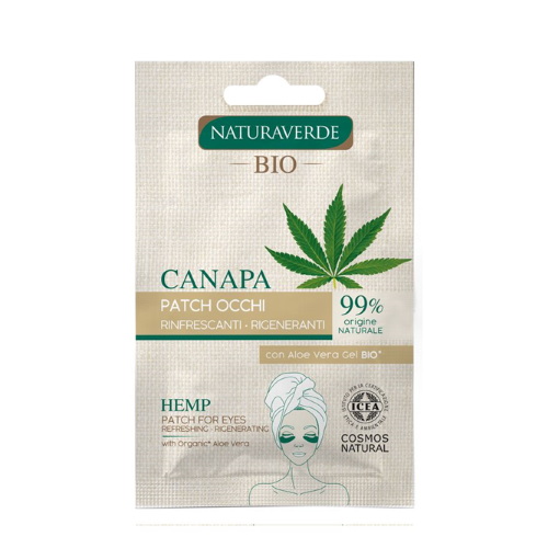Patch occhi BIO rinfrescanti e rigeneranti Naturaverde BIO