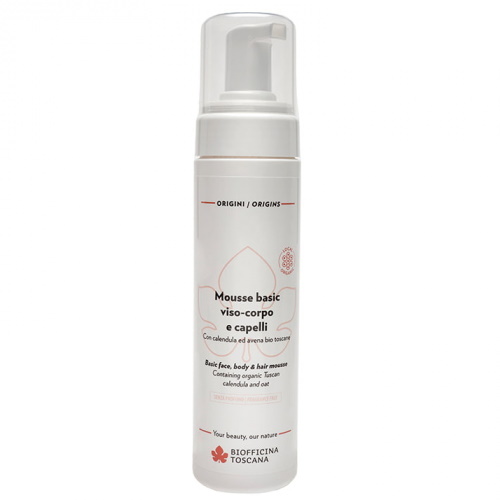 Mousse basic viso corpo e capelli – Linea Origini Biofficina Toscana