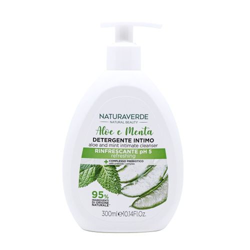 Detergente intimo Aloe e Menta Naturaverde