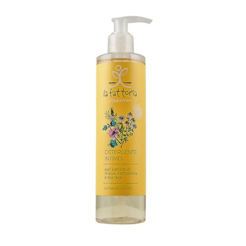 Detergente intimo alla Camomilla, Malva e Tea Tree La Fattoria di Bubi e Mimi