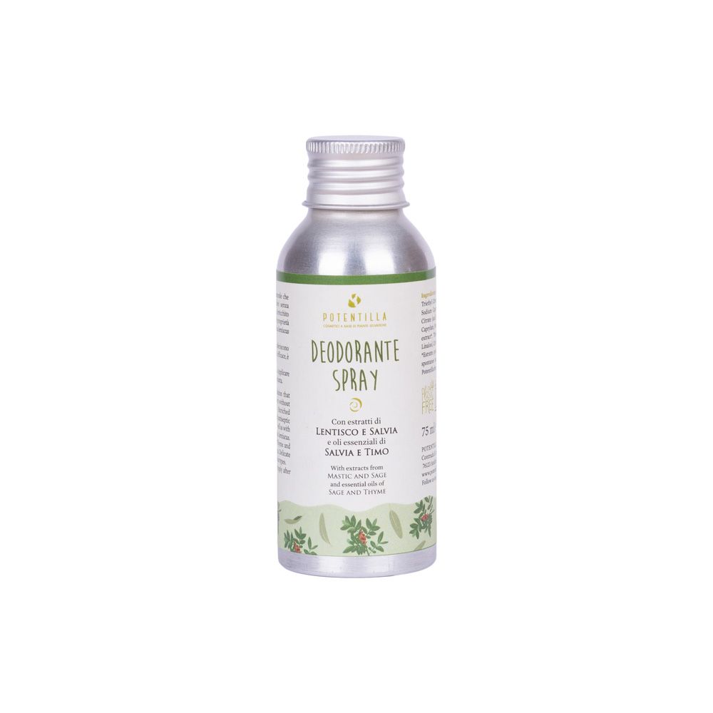 Deodorante spray Lentisco e Salvia Potentilla