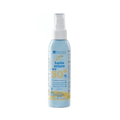 Latte solare SPF 50+ baby protezione molto alta La Saponaria