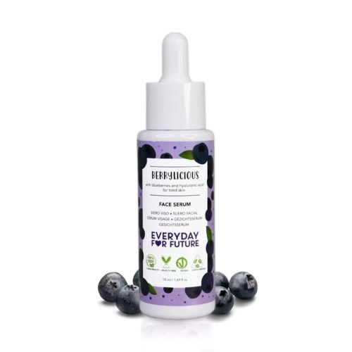 Siero Viso con Acido Ialuronico ed Estratto di Mirtilli Everyday For Future