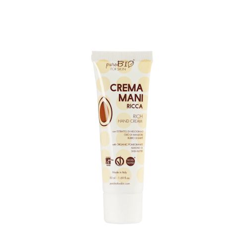 Crema mani ricca PuroBIO Cosmetics