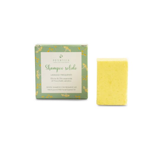 Shampoo solido lavaggi frequenti Potentilla