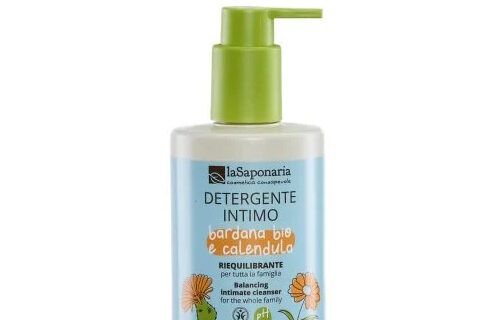 Detergente intimo lenitivo Bardana e Calendula La Saponaria