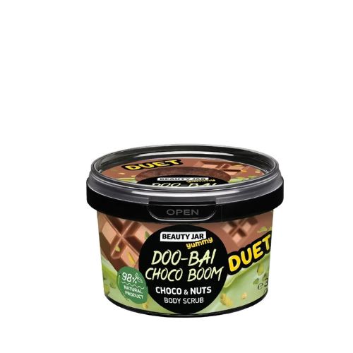 Scrub corpo nutriente Doo-Bai Choco Boom Beauty Jar