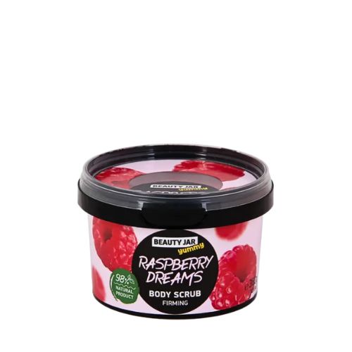 Scrub corpo rassodante Raspberry Dreams Beauty Jar